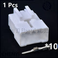 10 Pin Auto connector Car amplifier CD player Wire harness plug 7283-1100 MG651056 MG641059 90980-10801 6240-5196 For Toyota