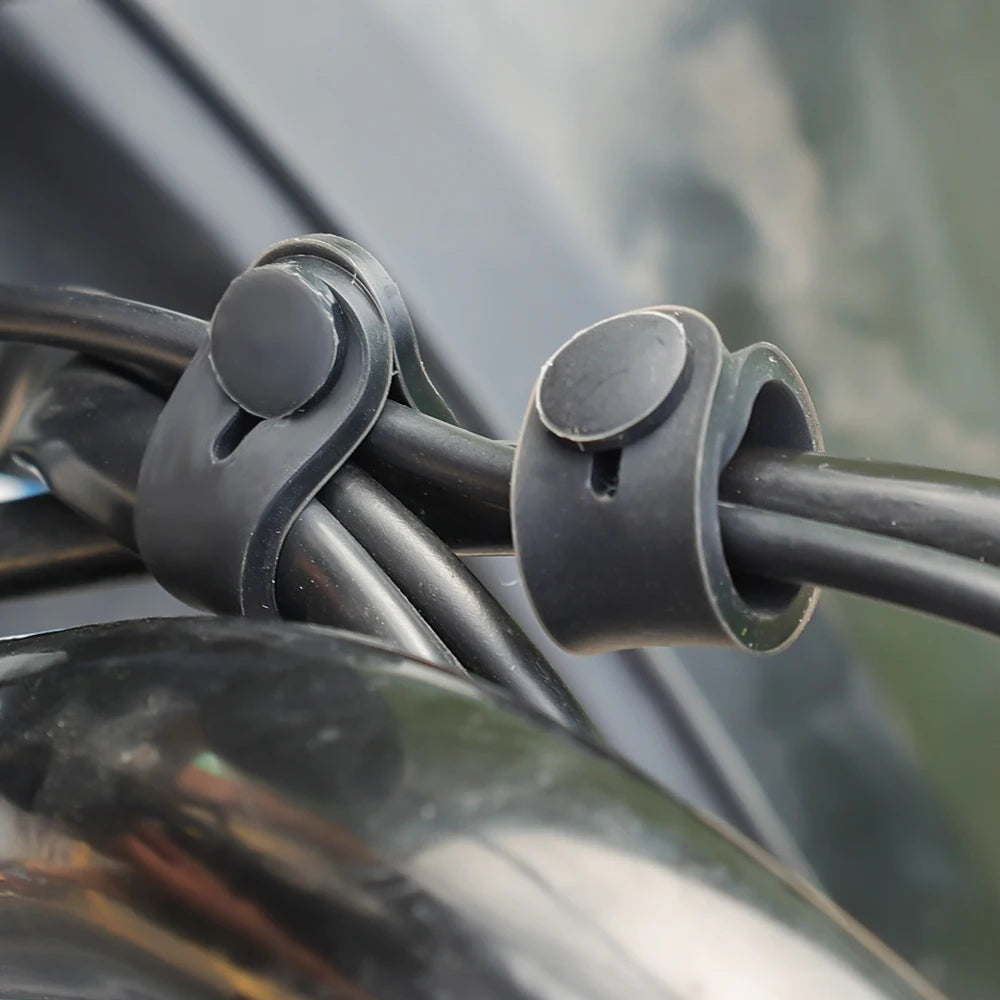 Motorcycle Rubber Wire Tie Universal Motorcycle Rubber Frame Securing Cable Wiring Harness for Bmw R 1250 Gs Adventure Hornet