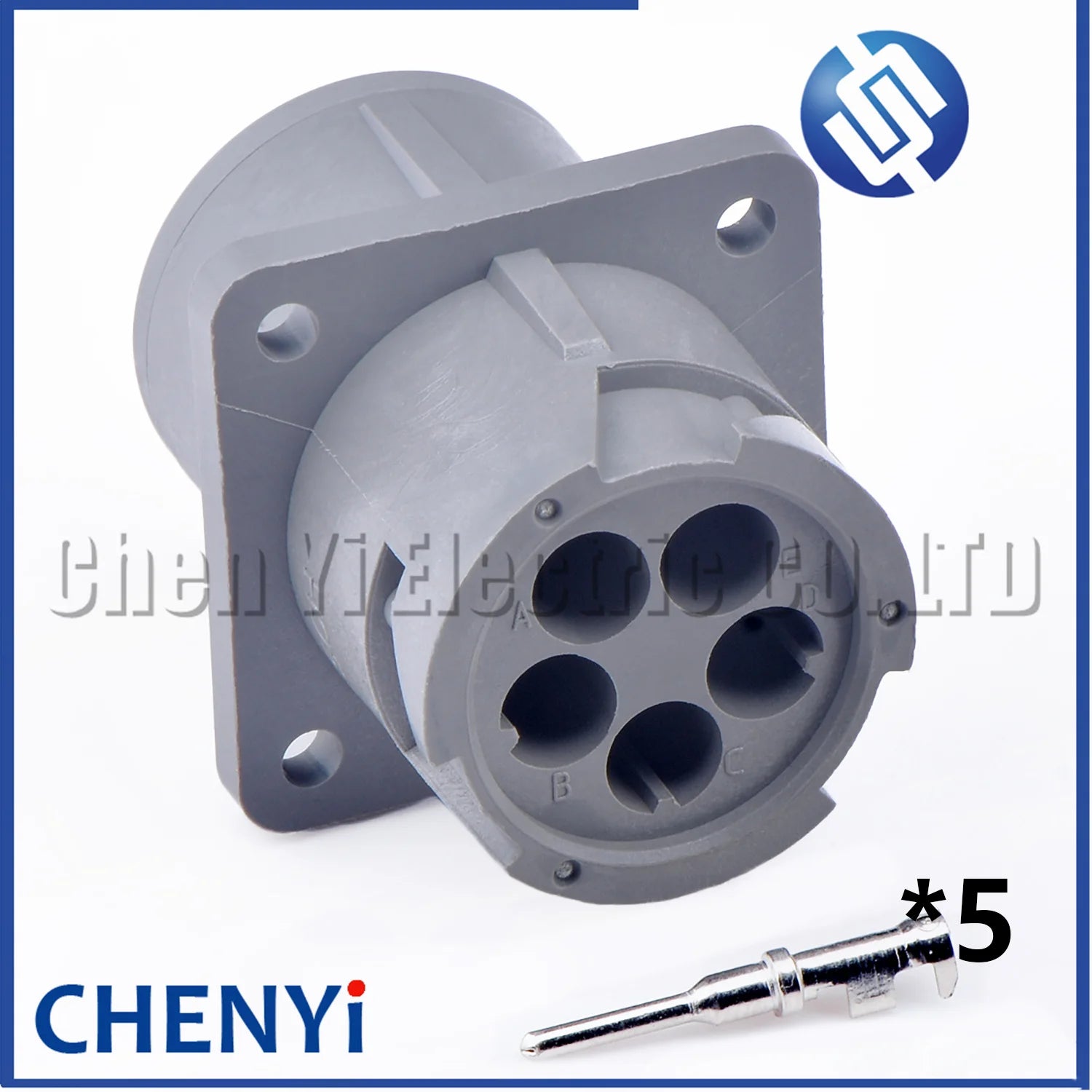 DEUTSCH Gray 5 Pin Waterproof connector HD16-5-16S HD10-5-16P HD10 1.5 Series Flame Retardant diagnosis Plug With pins
