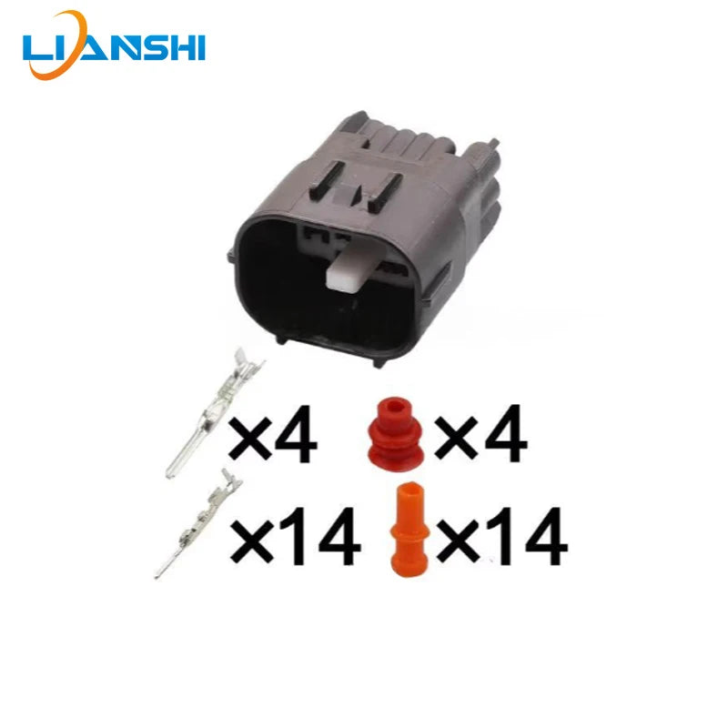 6188-5910/6188-5911 is suitable for the front and rear bumper radar probe wiring harness plug of the GAC Trumpchi BYD Ideal head