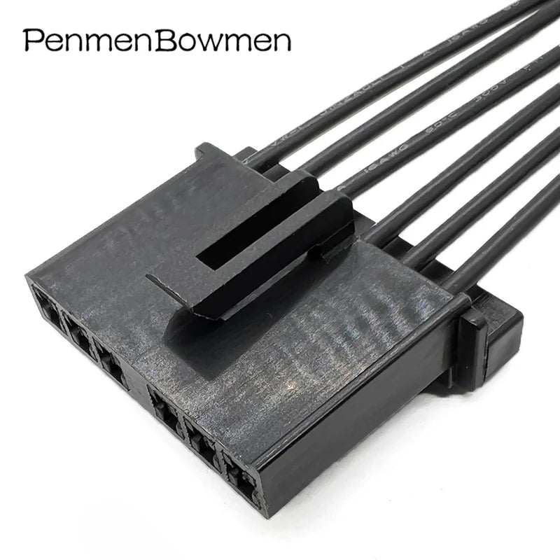 1 Set 6 Pin Car Rear Taillights Turn Lamp Line Board Electrical Cable Connectors Wire Harness Plug for Ford