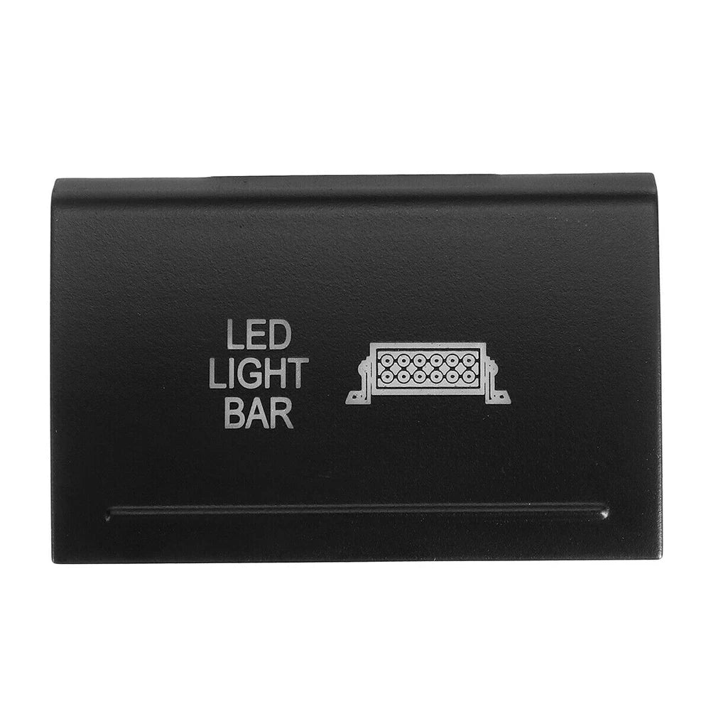 Push Button Switch Amber/Red LED Work Rear Spot Reverse LIGHT BAR For Amarok Click The Reverse Light Button Switch After Work
