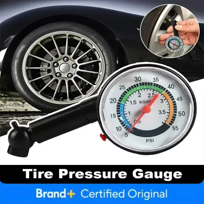 1PC High Quality Car Motorcycle 0-50 Psi Dial Wheel Tire Tyre Gauge Meter Pressure Measure Tester Amagi