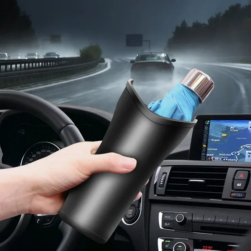 Umbrella Stand Car Umbrella Storage Box Multi-functional Space Saving Car Sun Umbrella Stand Amagi