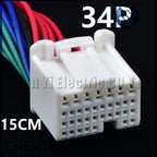 34 Pin Auto Connector ECU controller module harness plug Socket 1123337-1 90980-12144 90980-12527 For Toyota Hilux Honda Nissan