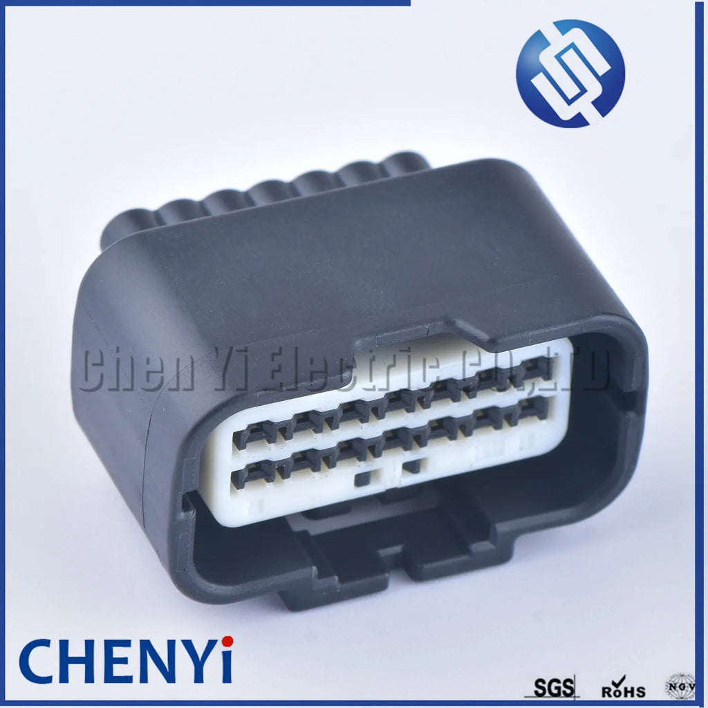 14 Pin Female car waterproof auto connectors (0.6) 7289-6613-30 cable adapter connector With Pins For Toyota Honda Nissan