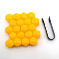 New 20Pcs 17/19/21mm Car Wheel Nut Caps For Ford Ranger C-Max S-Max Focus Galaxy Mondeo Transit Tourneo Custom car Accessories