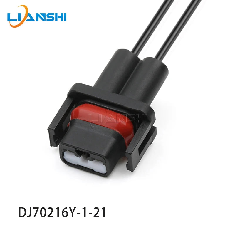 Suitable for Mercedes-Benz and BMW solenoid valve/air conditioning solenoid valve 2-hole plug wire harness connector 7223-6527-3