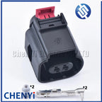 2 Pin Automotive Connectors Temperature Compressor Sensor Wire harness Plug 8K0973702D 8K0 973 702