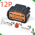 12-Pin Auto Connector Connector Automotive Connectors lheadlight Hyundai Kia