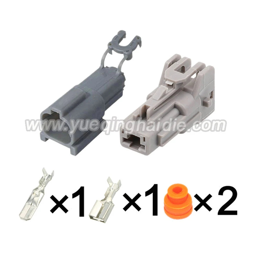 1-Pin Connectors Waterproof 6.3mm Male Female Connector Wire Harness Auto Harnesses Cable Socket 7222-6214-40 7123-6214-40