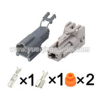 1-Pin Connectors Waterproof 6.3mm Male Female Connector Wire Harness Auto Harnesses Cable Socket 7222-6214-40 7123-6214-40