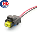 3 Pin Connector Series Unsealed Female Connector Cable Plug Motorcycle Electrical Harnesses Wiring Harness 211PC032S0049