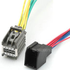 8 Pin Connector Unsealed 0.6mm Series Male Female Connectors Cable Motorcycle Electrical Harnesses Plug 7283-9029-40