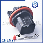 6 Pin Automobile Headlight Wiring Harness Waterproof plug connector MG643866-5 For Hyundai Freddy ix35 Rena Santa Fe