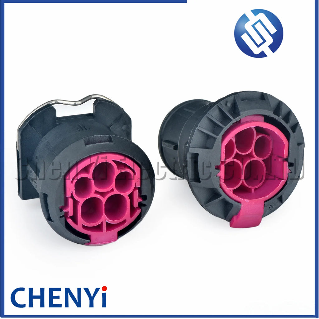 5 Pin Automotive waterproof connector Headlight Wire harness plug 8D0971966 With pins For J6 J6P J6L