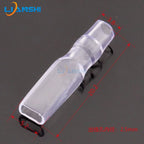 500pcs 2.8-terminal PVC in-line terminal insulation sheath DR110-2.5