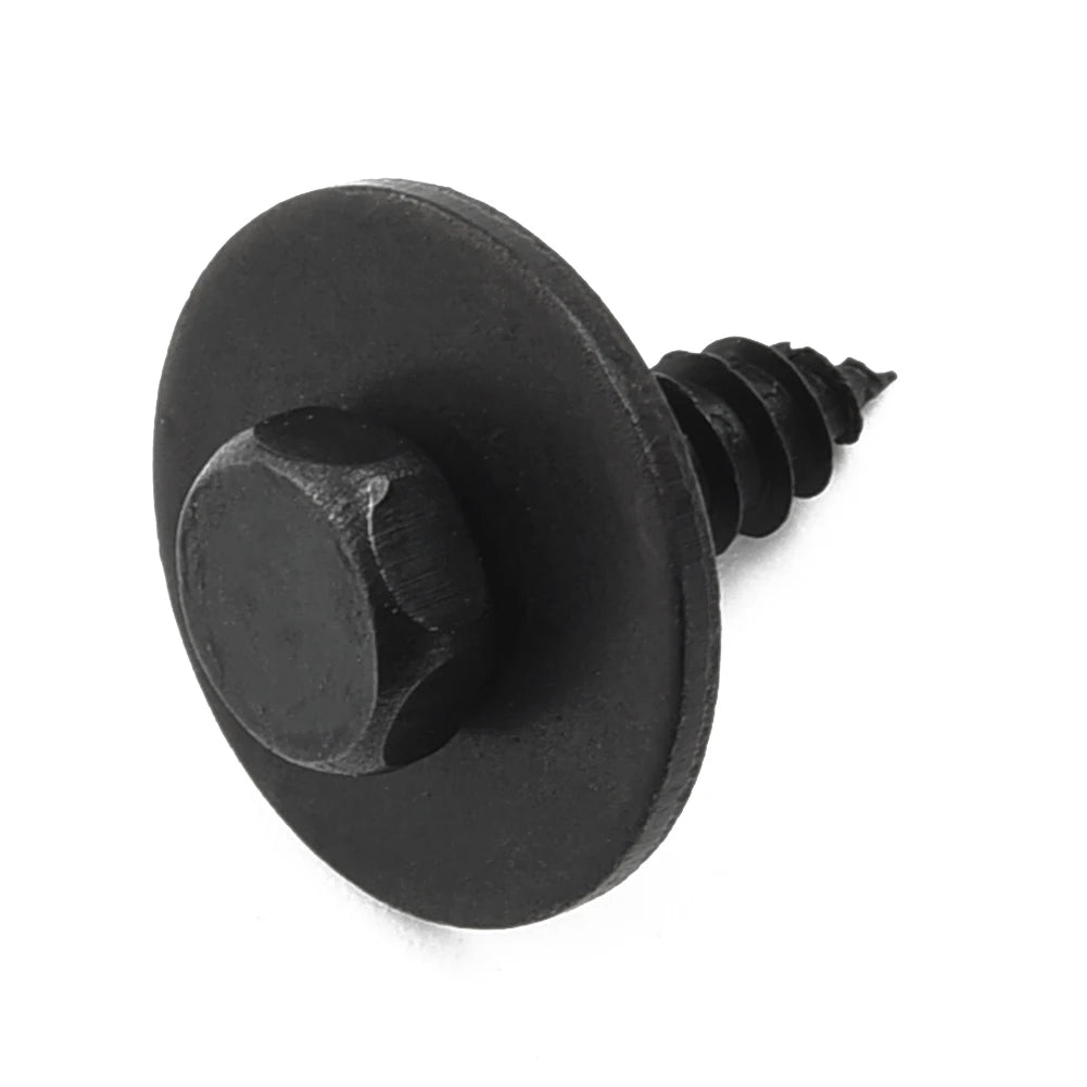 20X Hex Head  Screw Mudguard Liner Air Duct Splash Shield Trim For BMW 07147129160 Splash  Shield Clip Bolt Screw Car Accessorie
