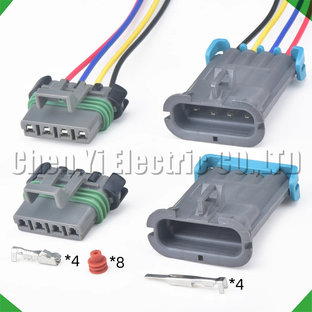 4-pin auto connector connector automotive connectors conditioning resistor