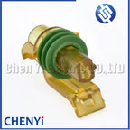 1 Pin female Automotive waterproof connector Oil pressure switch Wire harness Plug 15345499 12176800