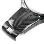 ABS Carbon Steering Wheel Cover Trim For BMW F Chassis F22 F30 F32 F10 F12 F15 Carbon Fiber Steering Wheel Lower Cover Trim