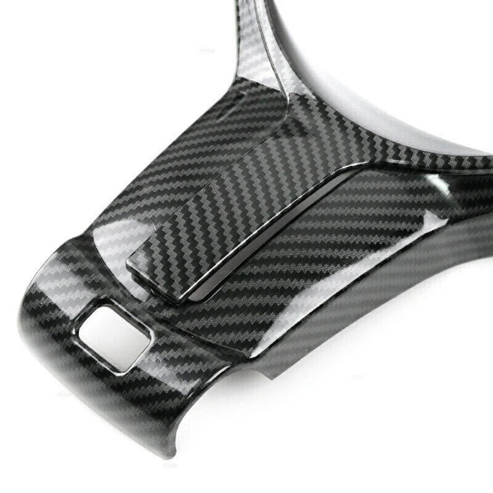 ABS Carbon Steering Wheel Cover Trim For BMW F Chassis F22 F30 F32 F10 F12 F15 Carbon Fiber Steering Wheel Lower Cover Trim