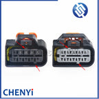 10 Pin Auto Waterproof Connector Car Headlight plug 1801600-1 1801606-1 1801600-2 Socket For Peugeot 301 Special 2008 Citroen