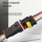 AMP 5-PIN Waterproof 1.8mm Male Female Connectors Plug Wire 18 AWG Harness For Car Motorcycle 282107-1 282089-1