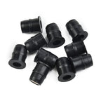 10PCS Motorcycle Windshield Rubber Nuts Fastener M5 Vibration Damper Panel Mounting 5mm Accessories Bolt Screws Fastener