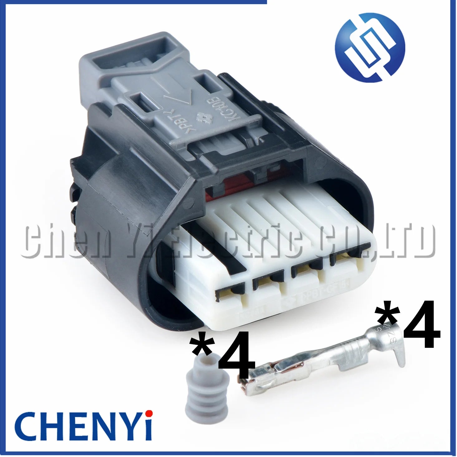 4 Pin male or female Automotive waterproof connector Ignition coil wire harness plug 6189-7667 For Hyundai Kia