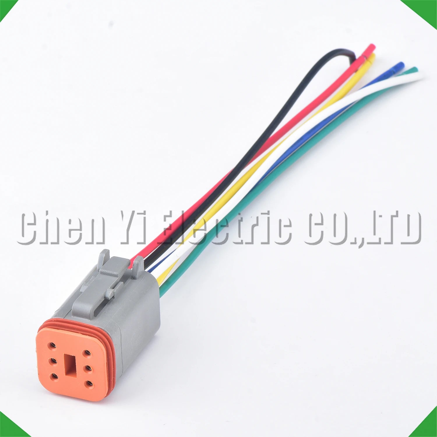 6-Pin Wire Harness female Waterproof Connector Automotive Electrical Harness pigtail