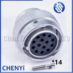 14 Pin waterproof connector HD series socket Wire Harness plug HD36-18-14SN HD34-18-14PN HD36-18-14SE HD34-18-14PE For Deutsch