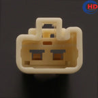 2pin auto waterproof electric plastic wire harness connector 7282-1024