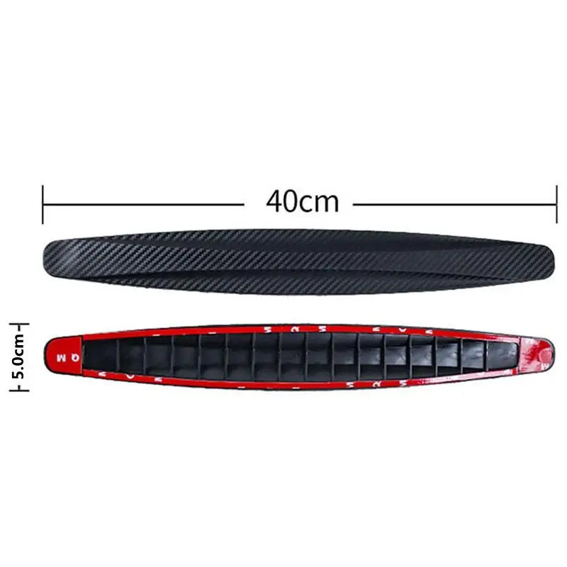 6/4Pcs Anti-collision Car Bumper Protector Large/Small size Strip Guard Corner Protection Strips Scratch Crash Blade Auto Tools