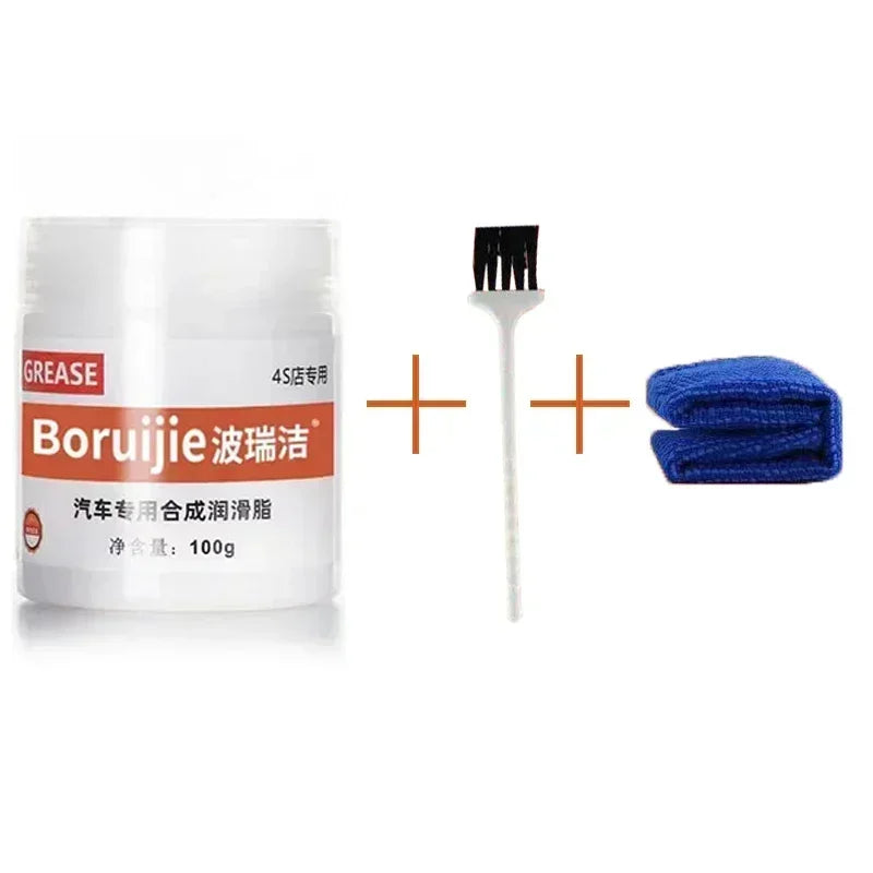 Car Multipurpose Maintenance Antirust Oil Tool Sunroof Noise Reduction Grease 100g Door Abnormal Noise Repair Lubricant Oil Amag