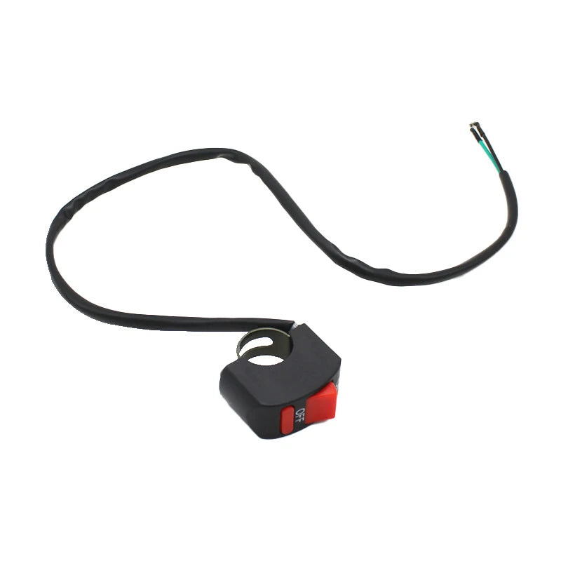 Hot Universal Motorcycle Handlebar Flameout Switch ON OFF Button for Moto Motor ATV Bike