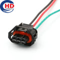 3 Pin Connector Waterproof Series Female  Connector Cable Plug Motorcycle Electrical Harnesses Wiring Harness 2050049-1