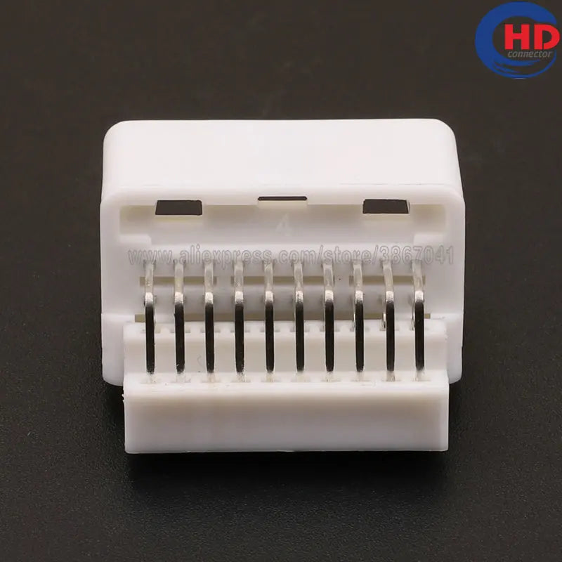 20pin auto electric plastic ECU wire cable harness PCB olug connector HD201S-0.7-10