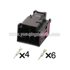10 PIN Female Male Car Electric Seat Heating Switch1.5mm 3.5mm Connector 4F0937743 4F0937733 For VW Audi
