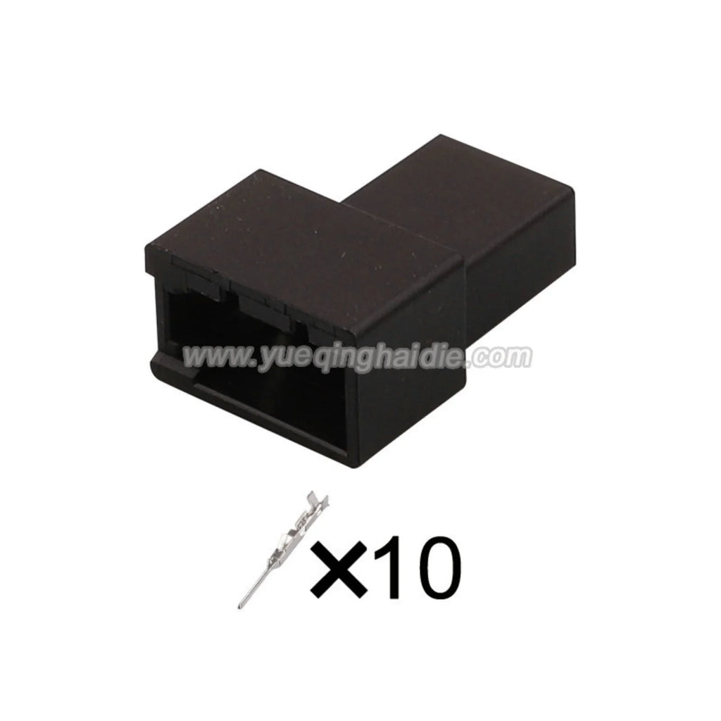 10 PIN Cable Unsealed 0.6mm Wire Harness Male Female Connector Housing Plug Connector 6R0972930A/1-1670990-2