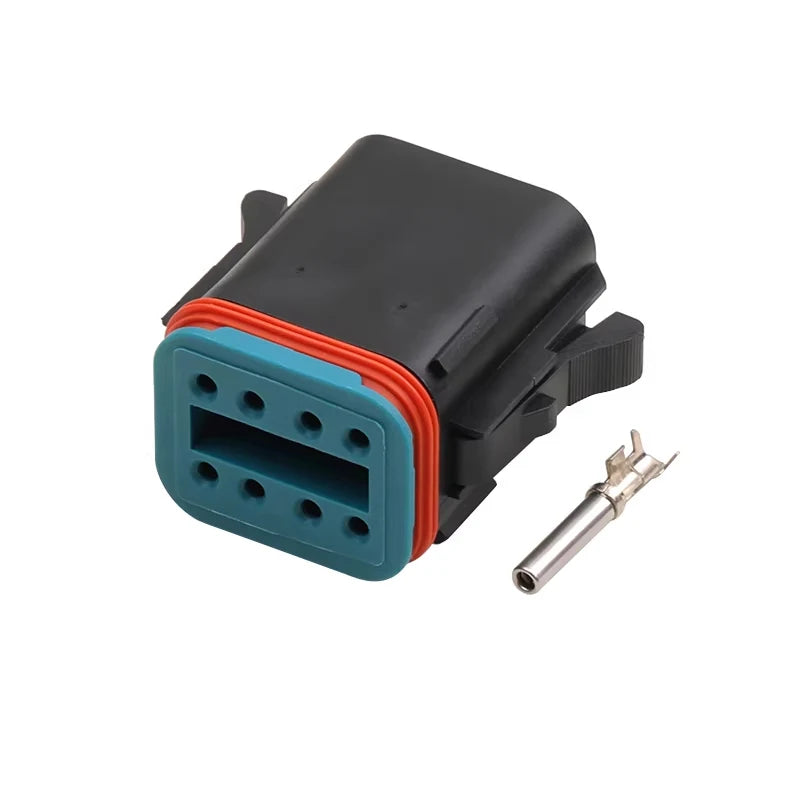 AT06-6S-RD01 Automotive Waterproof 6-Pin Plug with Small Hole Diameter Sealing Plug Connector Sheath and Terminal