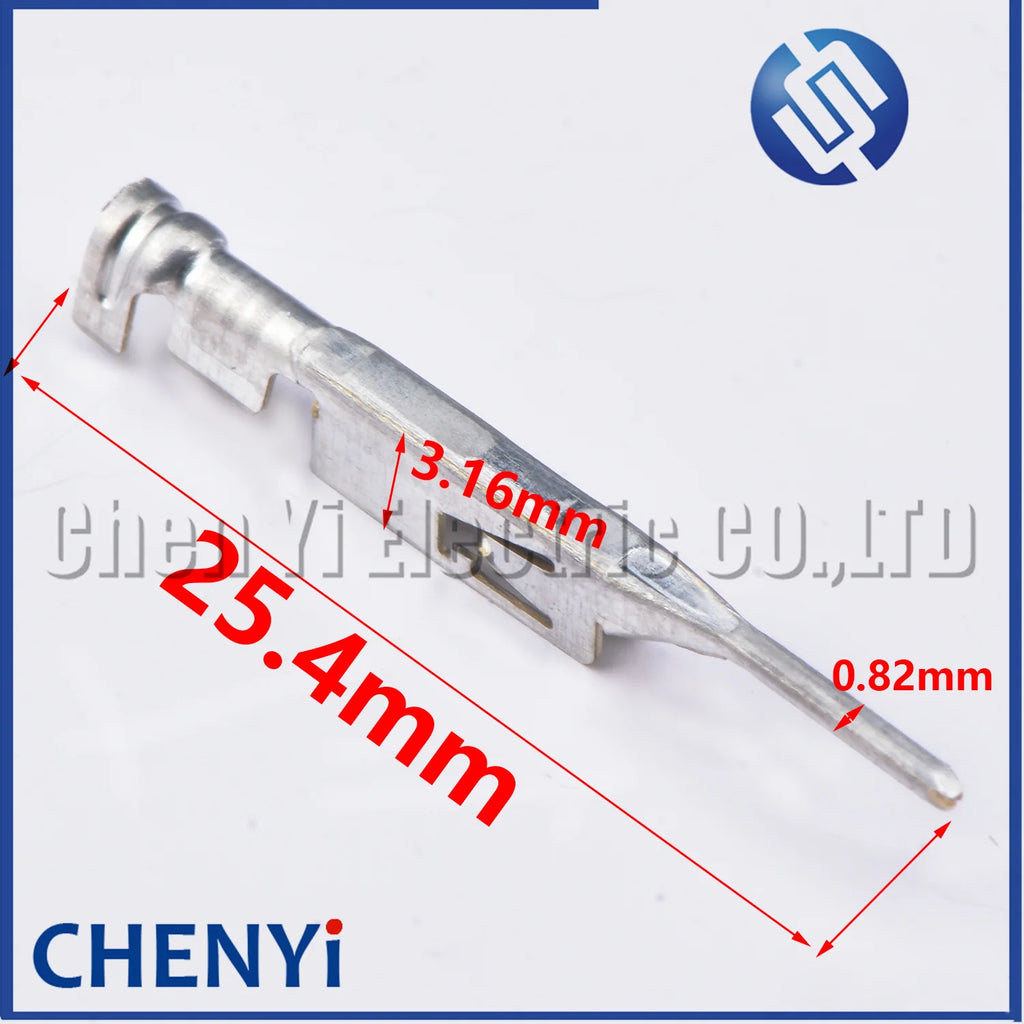 50 Pcs Auto Crimp Pins Loose Terminals Automobile Brass tin plating Splice Contact Pin IL-AG5-C1-5000 G15 MT395-03850 15324434