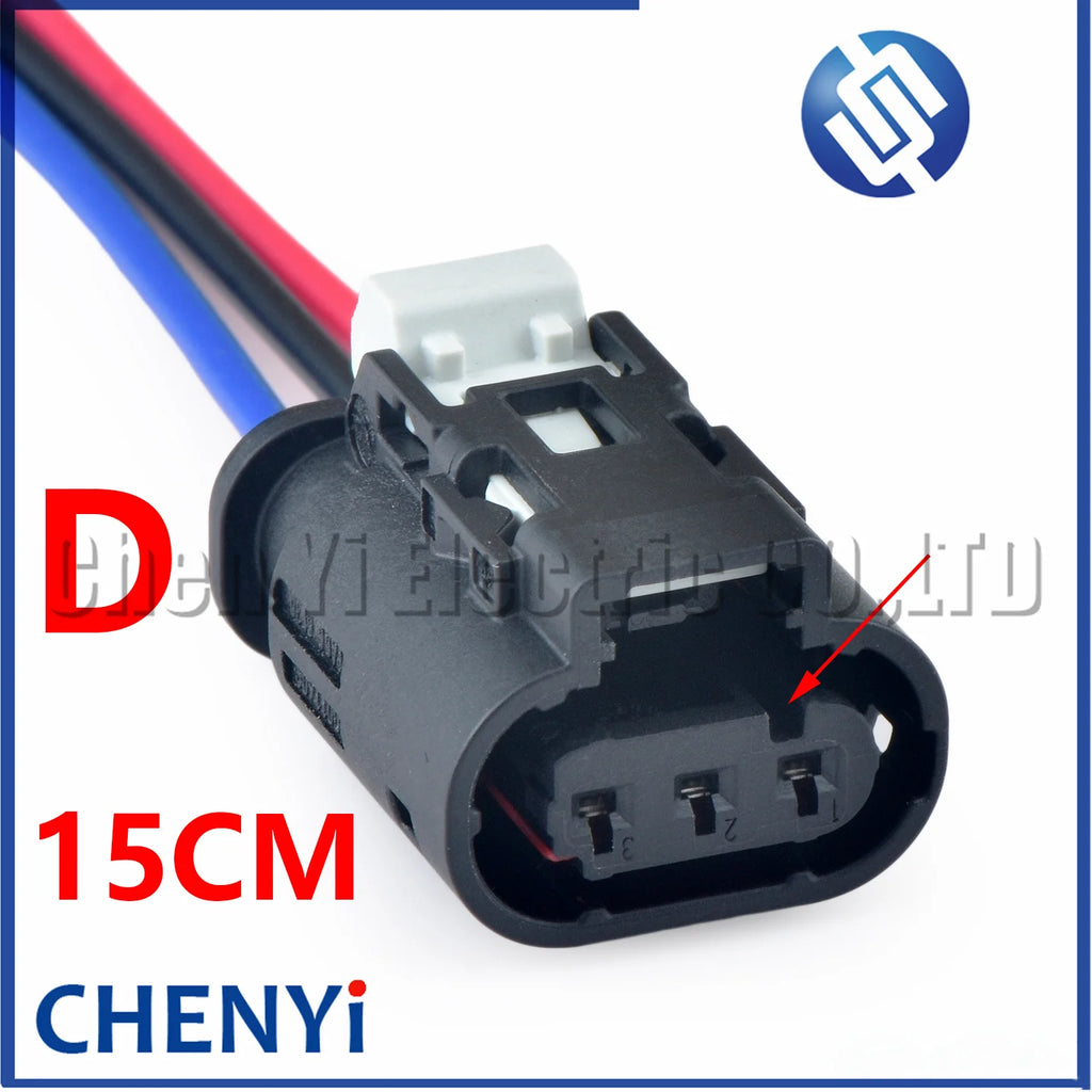 3 Pin Car Crankshaft Position Sensor connector fuel pressure Sensor plug 10010344 10092977 10092976 09406622 10098876 For GM GMC