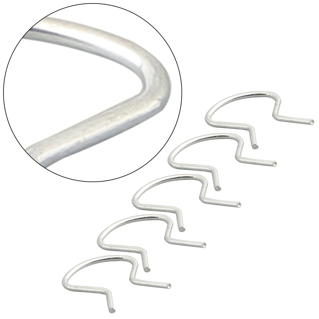 12Pcs Car Door Handle  Crank Retainer Horseshoe Clip Set For Chevrolet For Pontiac Car Horseshoe Clips Replacement Accessories