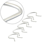 12Pcs Car Door Handle  Crank Retainer Horseshoe Clip Set For Chevrolet For Pontiac Car Horseshoe Clips Replacement Accessories