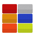 10pcs Car Bumper Reflective Stickers Reflective Warning Strip Tape Secure Reflector Stickers Decals Accessories