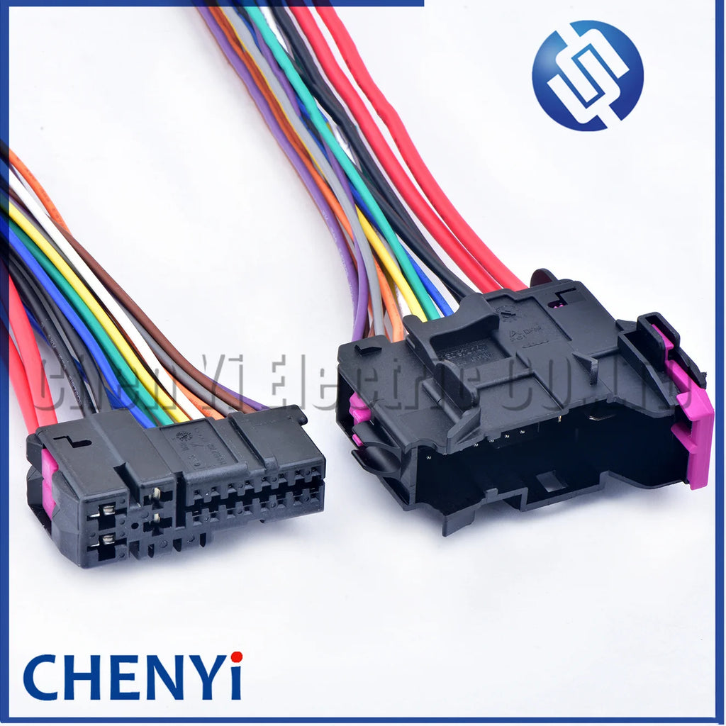 20-Pin Wire Harness Harness Automobile Waterproof Front Connector Audi