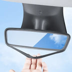 For Tesla Model 3/Y Car Interior Rear View Mirror Protective Case Rearview Mirror Silicone Protective Frame Accessories Amagi
