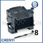 8 Pin Automotive connector Car amplifier wire harness plug 929504-3 1-929505-3 929505-3