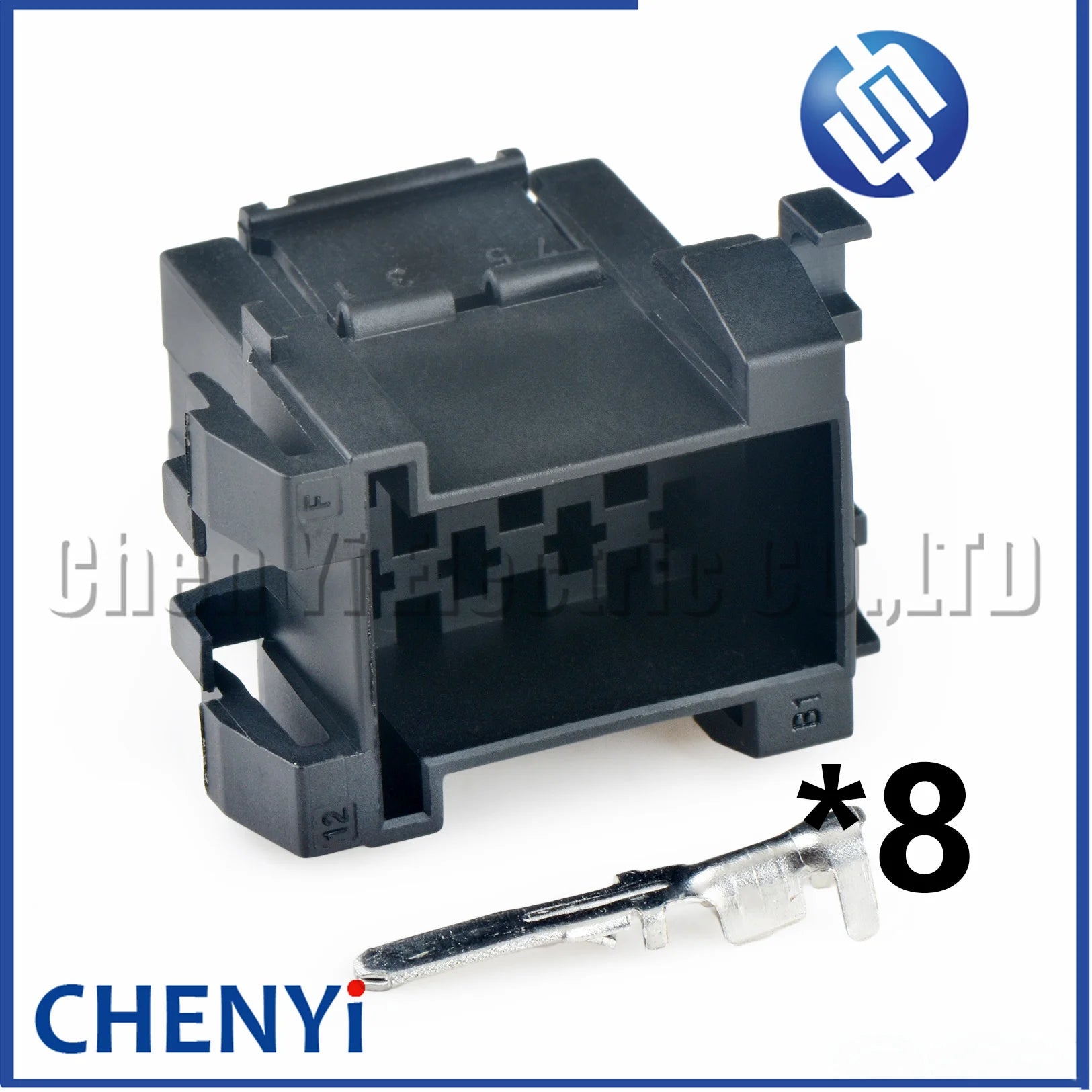 8 Pin Automotive connector Car amplifier wire harness plug 929504-3 1-929505-3 929505-3